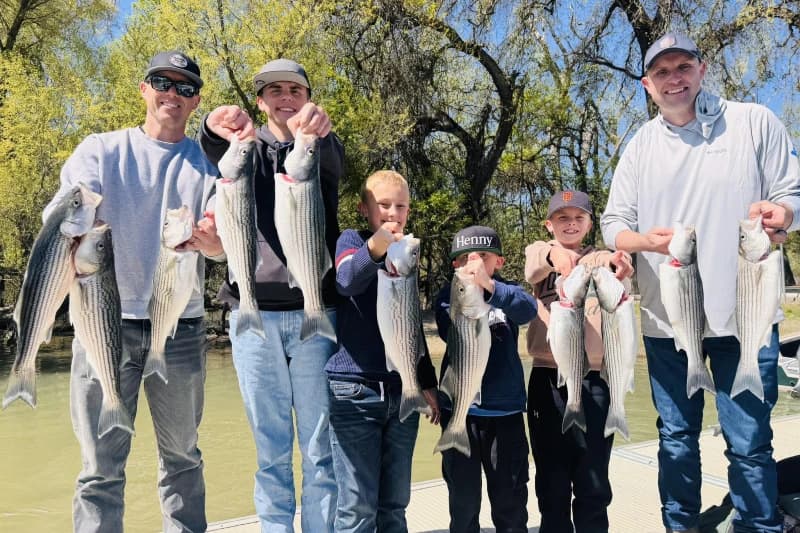 Sacramento Striped Bass Fishing